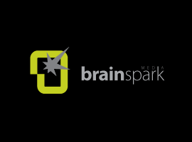 BrainSpark Media: logo design.