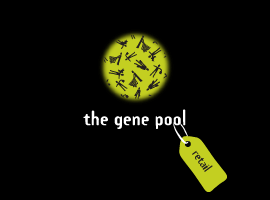 The Gene Pool Retail: logo design.