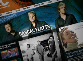 Rascal Flatts Artist Of The Month.